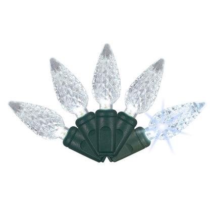 Emery Jensen Platinum LED C Sets PLAT C6 Lights, 50-count, energy-efficient string lights for festive or decorative use