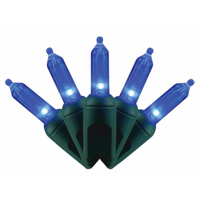 Emery Jensen Platinum LED Minis T5 Lights 50-pack with blue bulbs, compact LED lighting for various applications.