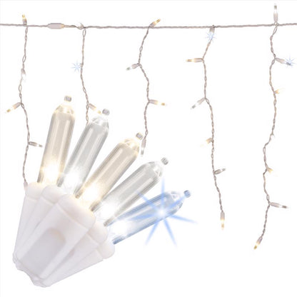 Emery Jensen platinum LED nets and ICICL, white T5 lights, 100-count, energy-efficient LED lighting for commercial and decorative use.