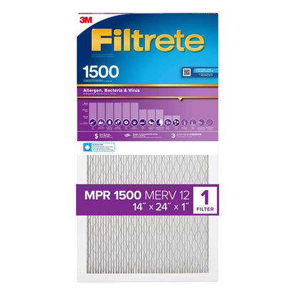 AIR FLTR 14X24X1 1500MPR - Pack of 4