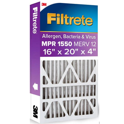 AIR FLTR 16X20X4 1550MPR - Pack of 2