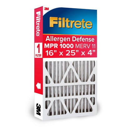 AIR FLTR 16X25X4 1000MPR - Pack of 4