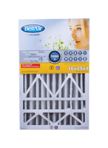 AIR FLTR 16X25X4 HNYWELL - Pack of 3