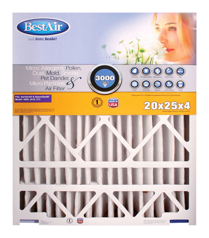 AIRFLTR 20X25X4 APRILAIR - Pack of 2