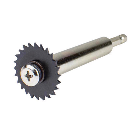 Internal PVC pipe cutter from Emery Jensen, a plumbing tool used for precise cutting of PVC pipes.