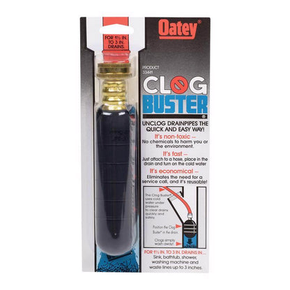 Emery Jensen Clog Buster openers, 1.5 to 3 inches, designed for unclogging drains with durable construction and ergonomic handle.