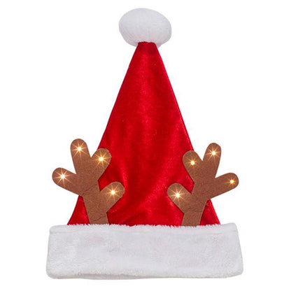INDR XMAS DECR SANTA HAT - Pack of 12