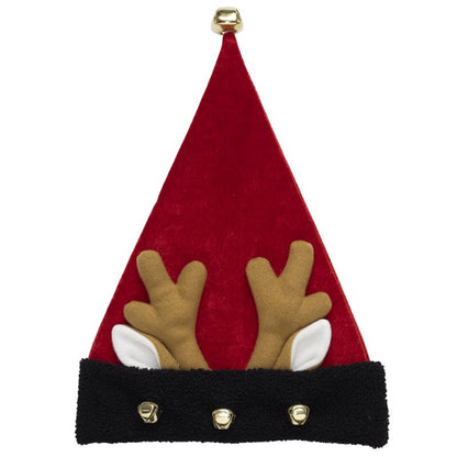 MATTE VELVET SANTA 17"