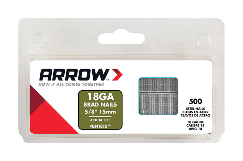 BRAD NAIL5/8" BROWN 18GA