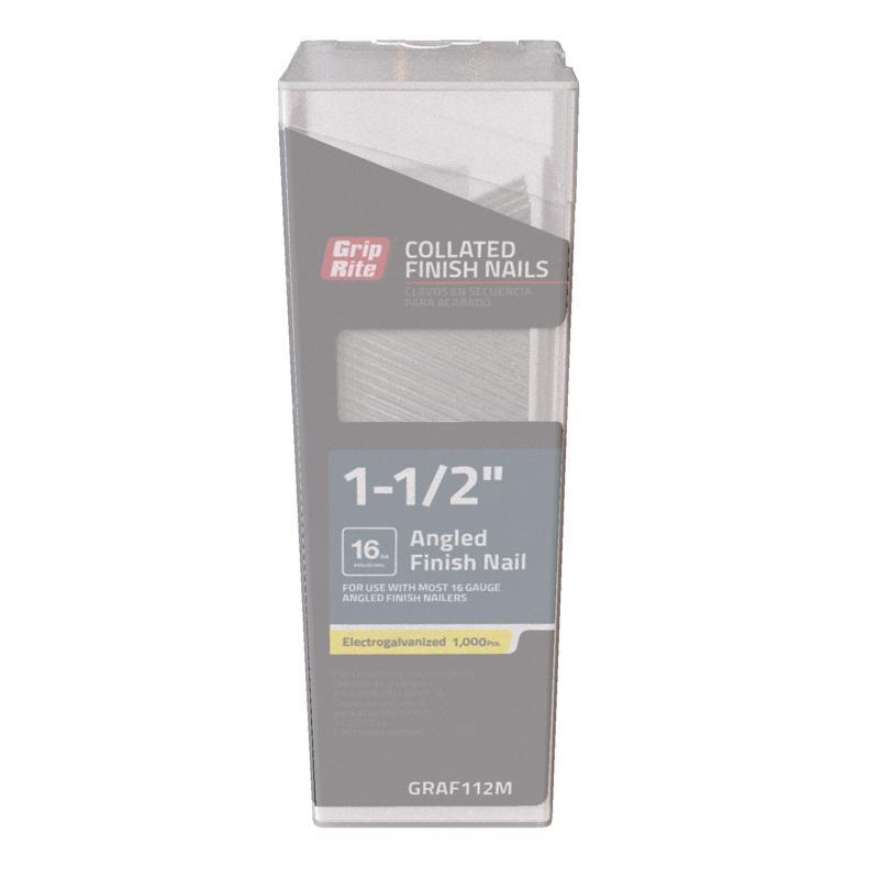 FINISH NAILS ANG 1-1/2"L - Pack of 5