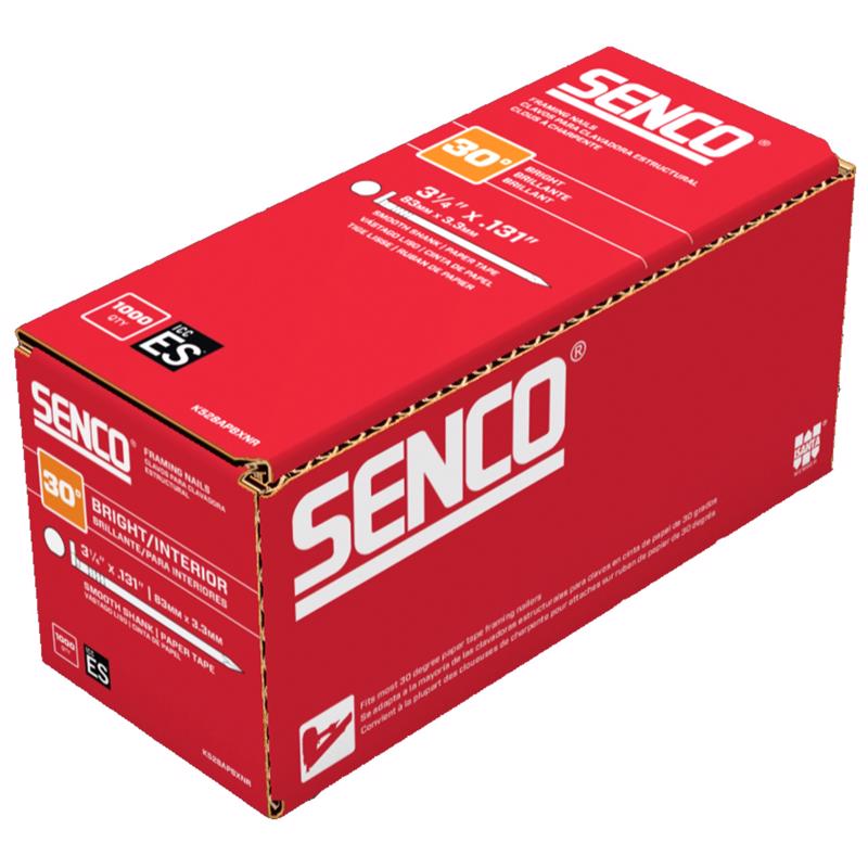FRMNG NAILS 3-1/4"1000PK - Pack of 3