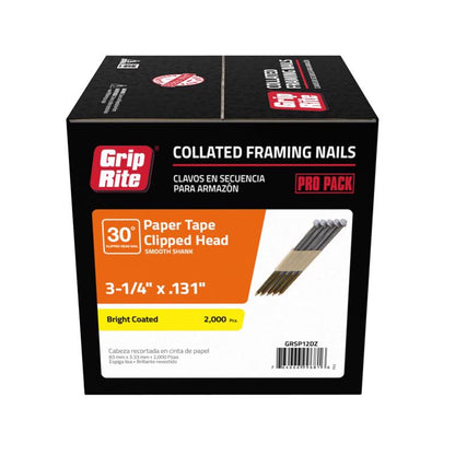 NAIL CH30D SM VNYL 3-1/4