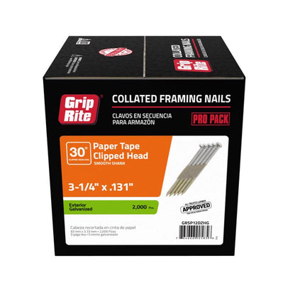 NAIL FRM FRH HG30D 3-1/4