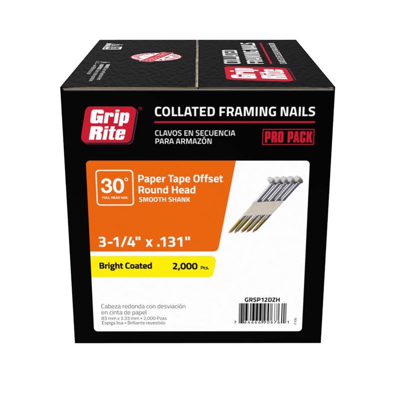 NAIL FRM FRH SM30D 3-1/4