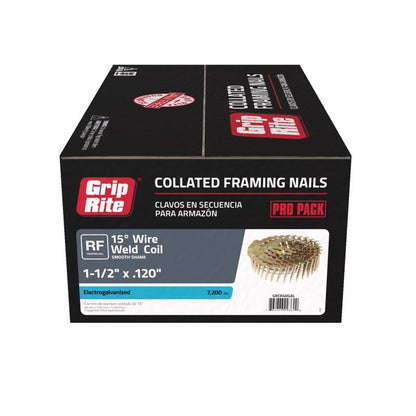 NAIL ROOF COIL 1-1/2" EG