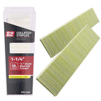 STAPLE 1-1/4"X1/4"18G EG