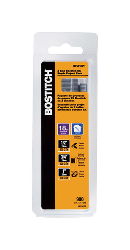 STAPLES 18G ASRT 900 PK