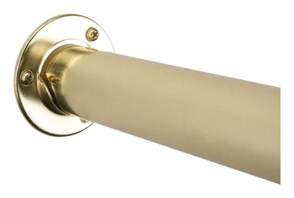 Brass socket pole connector from Emery Jensen, designed for secure pole mounting in electrical and lighting applications.