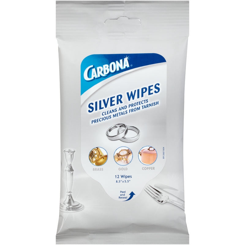 METAL POLISH WIPES 12PK - Pack of 10