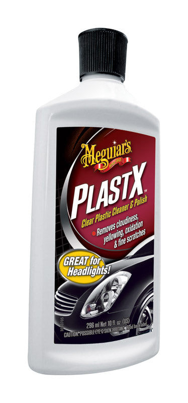 Emery Jensen CLEAN & Polish PLSTC 10oz polishing compound for metal and automotive surfaces, showing the product container.