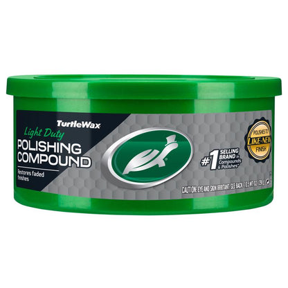 Emery Jensen polishing compound in a 10.5 oz container, used for polishing and buffing surfaces to a high shine.