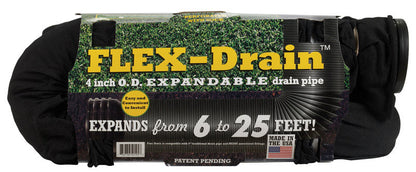 DRAIN PIPE W/sock 4"X25'
