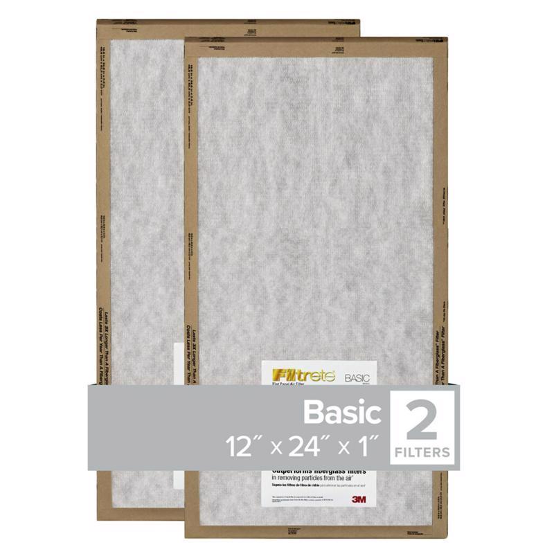 FLTR FLT PNL 12X24X1"2PK - Pack of 24