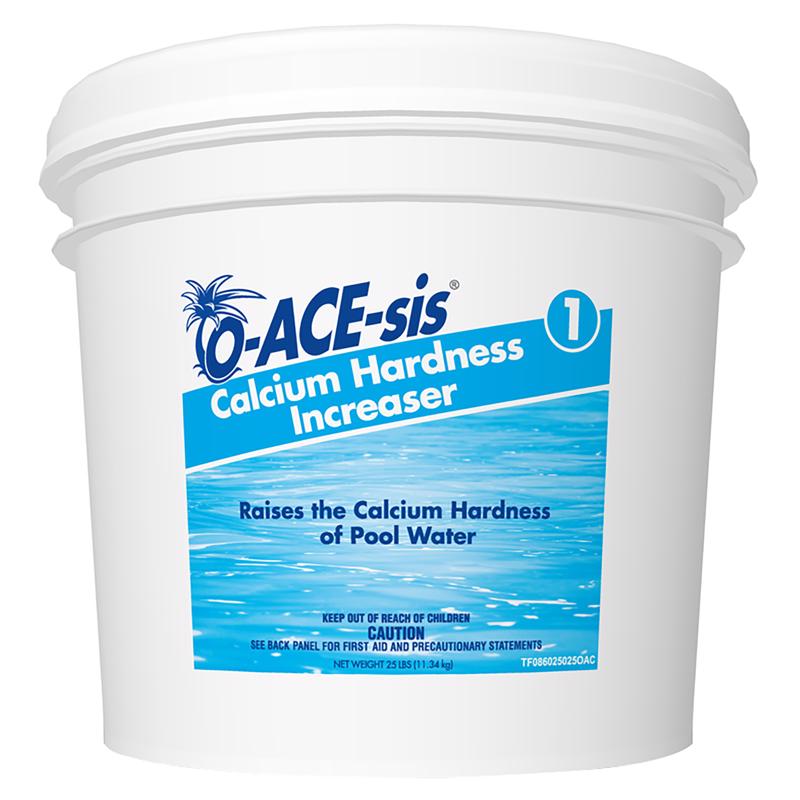 Emery Jensen Clcium Increasr 25lb pool chemical bag for increasing calcium levels in swimming pools.