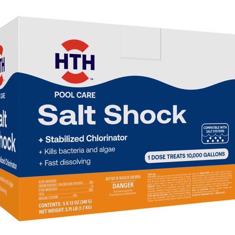 HTH SALT POL SHCK 5X12OZ - Pack of 6