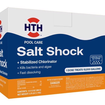 HTH SALT POL SHCK 5X12OZ - Pack of 6
