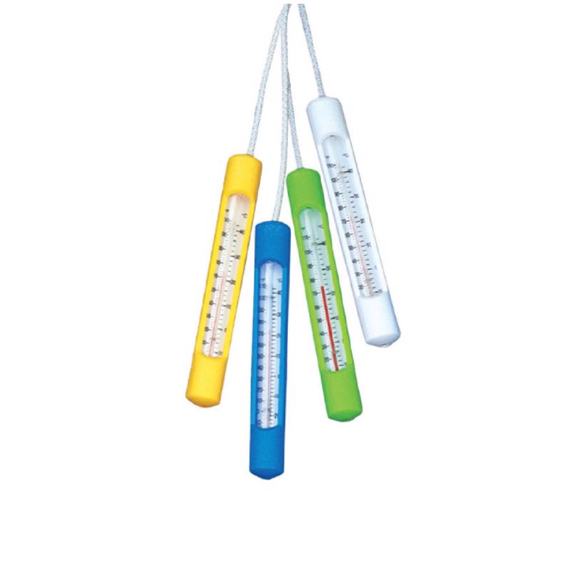 Emery Jensen 6-inch pool thermometer for accurate water temperature reading, part of pool maintenance equipment.