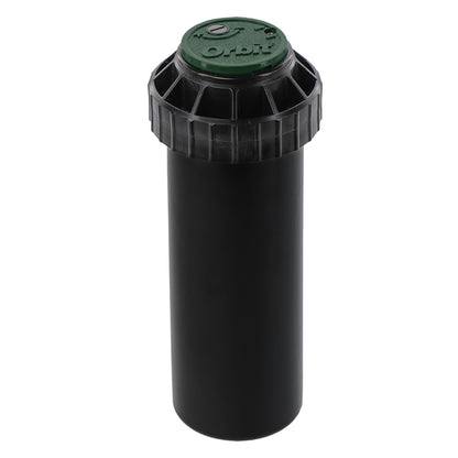 Emery Jensen Gear Drive Sprinkler Head pop-up unit for lawn irrigation, featuring adjustable spray patterns and durable construction.
