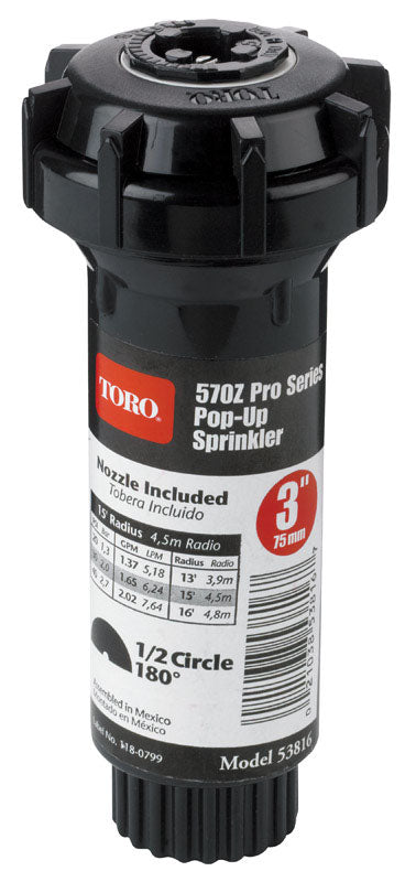 SPRINKL PPUP3"15'TORO180