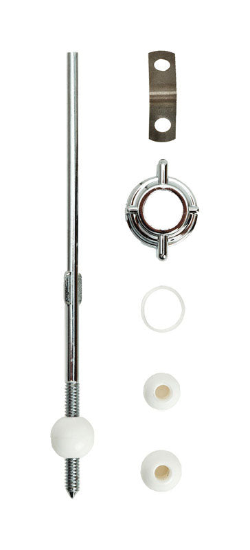 Emery Jensen universal ball rod assembly for pop-ups and accessories, showing metal components and connection points.