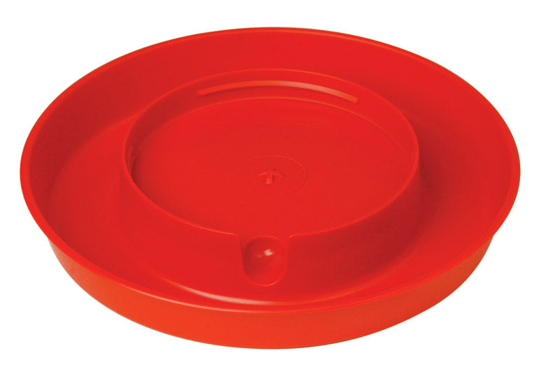 Emery Jensen BASE WATER screw-on poultry waterer, 1-gallon capacity, designed for easy attachment and clean poultry hydration.