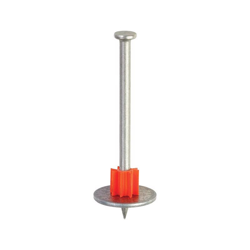 Emery Jensen powder drive pins, 1-1/2 inches long, designed for secure fastening in construction and industrial applications.