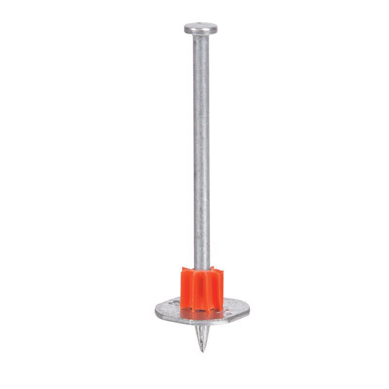Emery Jensen powder drive pin with washer, 0.300x3 inches, for secure fastening in load applications