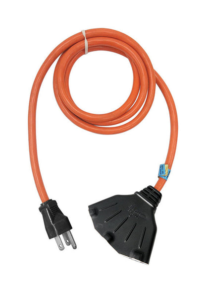 EXT CORD 12/3 ORG 10'