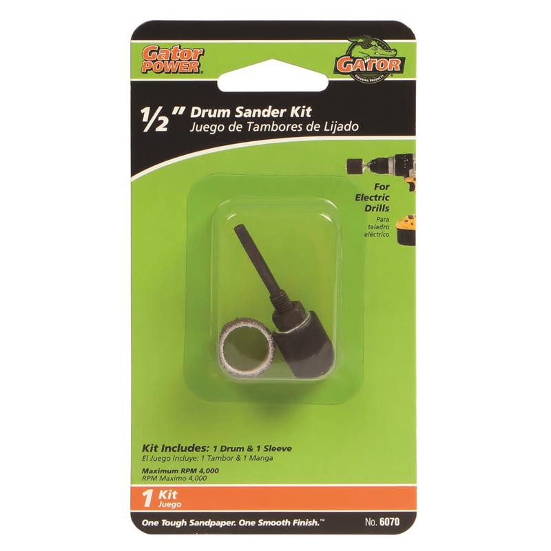 Emery Jensen power sanding accessories Sander Kit with 1/2x1/2 inch drum for versatile sanding tasks.