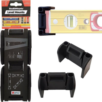Emery Jensen HOLDR LVL MOUNTS ABS 2-pack, durable power tool accessories for level measurement and mounting.