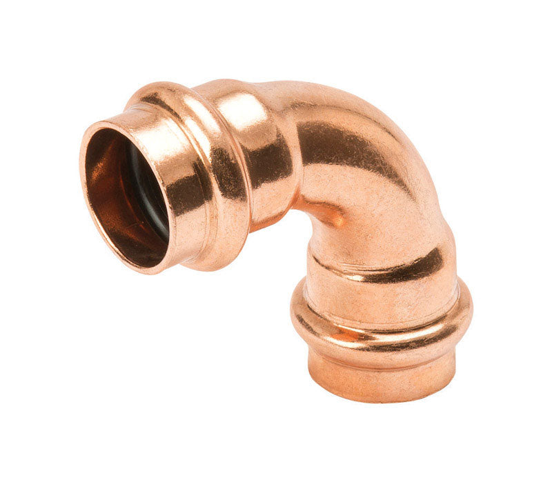 Emery Jensen 90D ELBW PRSXPRS 3/4 inch pre-soldered fitting for plumbing and piping systems, shown in image.