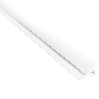 Prefinished inside corner moulding by Emery Jensen, 96-inch white wood trim for interior finishing.
