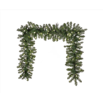 PINE GARLAND 9FT PRWHT - Pack of 4