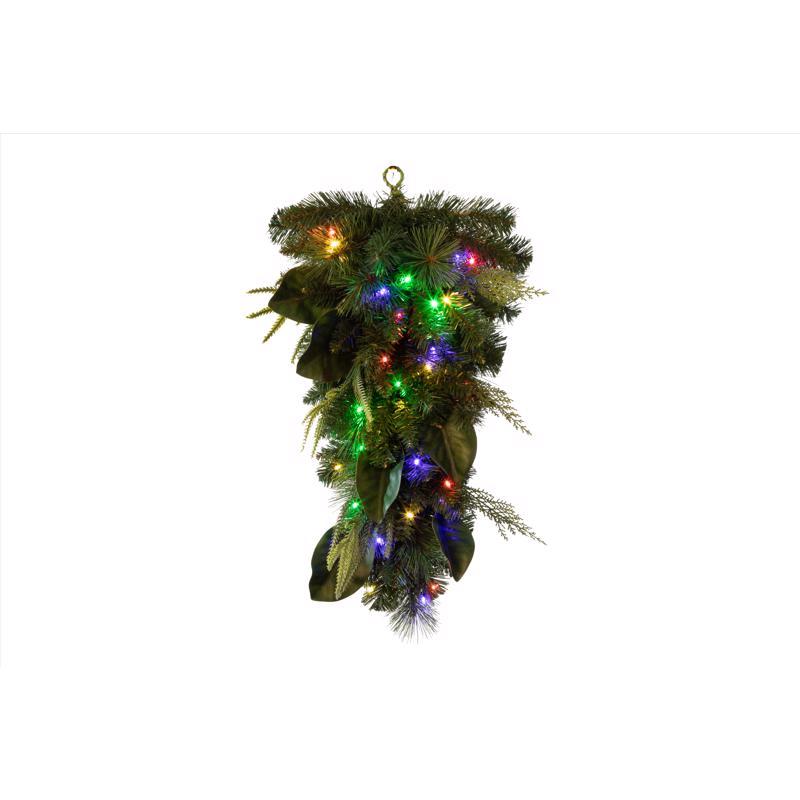 Emery Jensen prelit wreaths with LED lights, 2-foot size, set of 6 decorative holiday wreaths for festive decor.