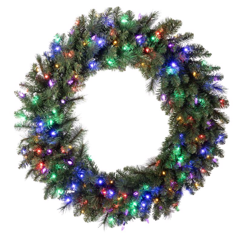 MX PN WREATH LED MLT 48" - Pack of 2