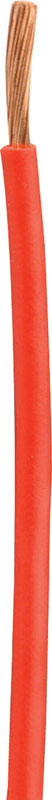 Red Emery Jensen 10-gauge primary wire spool, 100 feet of durable electrical wire coiled neatly for electrical projects.