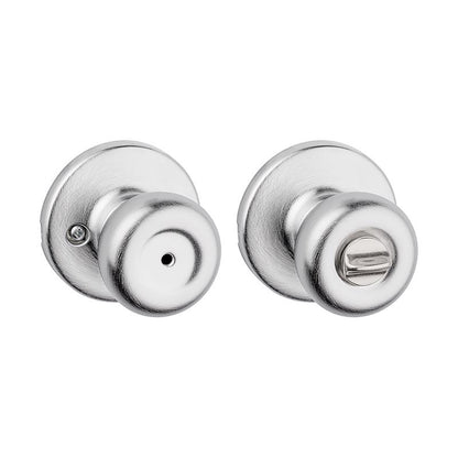 Emery Jensen PRIV Lock Tylo US26D AL privacy door lock with key, silver finish, and keypad for secure access.