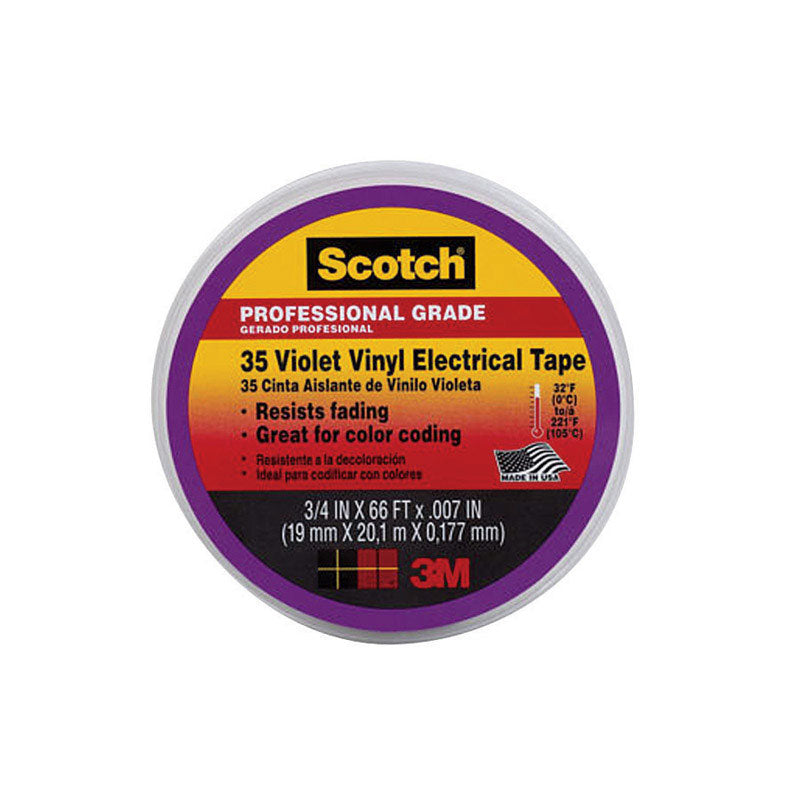 ELEC TAPE 3/4"X66' VLT - Pack of 5
