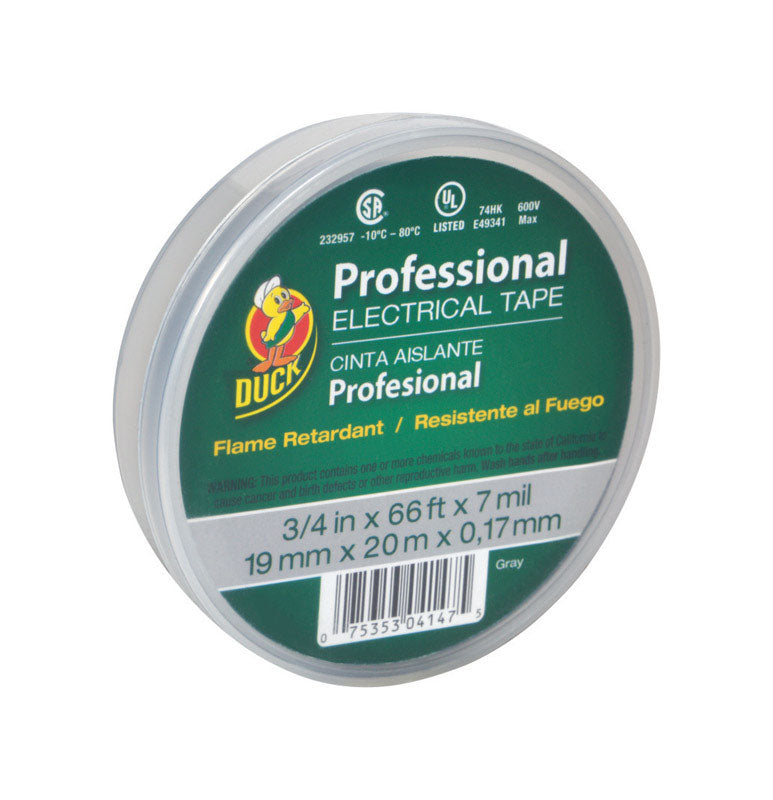 ELETRCL TP 3/4"X66' GRAY - Pack of 12
