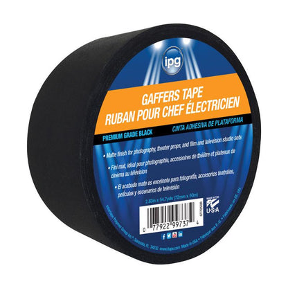 GAFFER TPE 2.8"X55YD BLK
